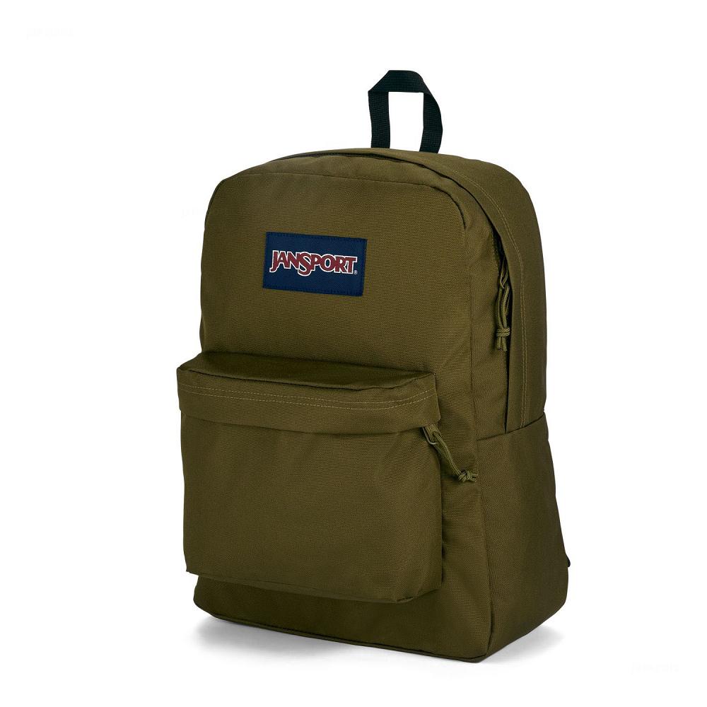 Sac à Dos Ordinateur JanSport SuperBreak? Plus Vert Olive | XNG-48970500